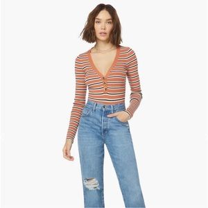 Favorite daughter knit body suit, NWT, M